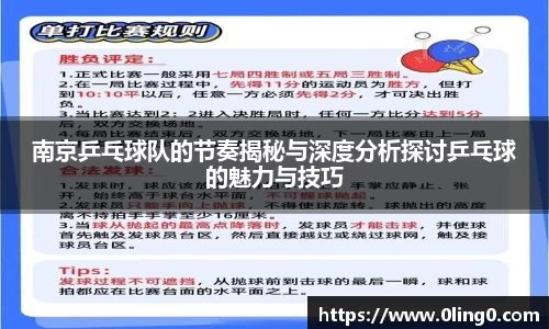 南京乒乓球队的节奏揭秘与深度分析探讨乒乓球的魅力与技巧